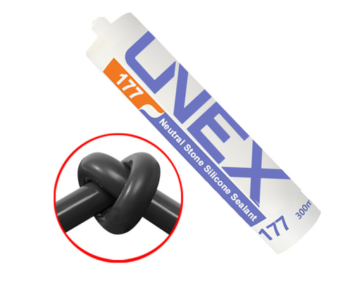 Sellante concreto de la piedra de UNEX 177 del pegamento del silicón común adhesivo neutral de la prenda impermeable