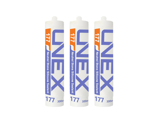 Sellante concreto neutral del silicón del mejor precio de UNEX 177, pegamento adhesivo del gel del silicón para el mármol