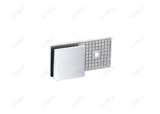 Conector de acero inoxidable de la abrazadera de la puerta de la ducha del cuarto de baño del hardware de cristal de 180 grados