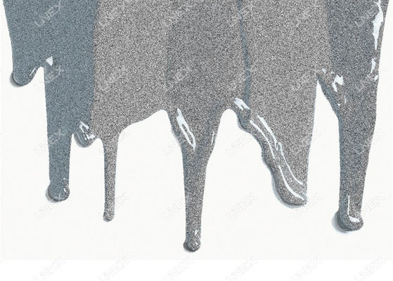Los esmaltes de cristal cromáticos metálicos pintan la solución del hidróxido de sodio