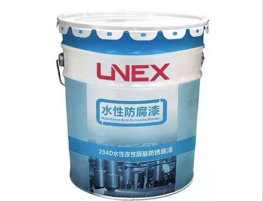 pintura a base de agua satinada estructural del sellante 1.32kg/L de los 50cm para la corrosión anti 80g/L del acero del metal