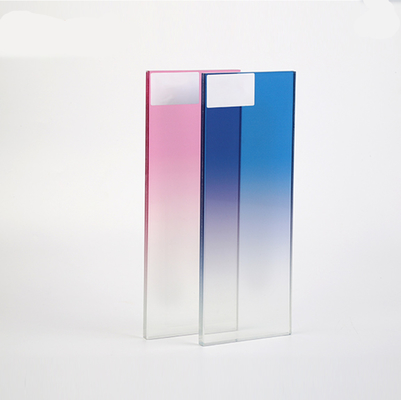 El vidrio laminado moderado película coloreado de la capa intermediaria de 1.14m m Pvb teñió el vidrio moderado doble