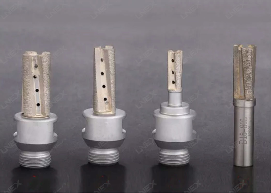 Los pedazos de cristal del router del extremo del carburo de las herramientas del CNC que molían para la piedra sinterizada de cristal modificaron para requisitos particulares